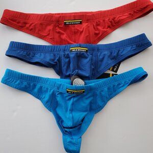 NILS BOHNER - Men's Thong Underwear - Three Pairs- NWTS - Made in Germany